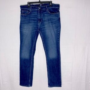 Hollister California Med Wash Slim Straight Epic Flex Jeans 36